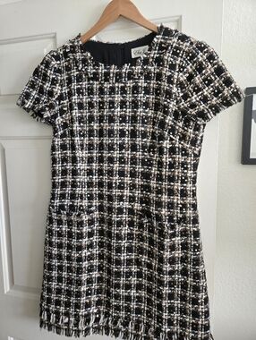 Eliza J | Dresses | Eliza J Lace Faille Dress Sz 2 | Poshmark